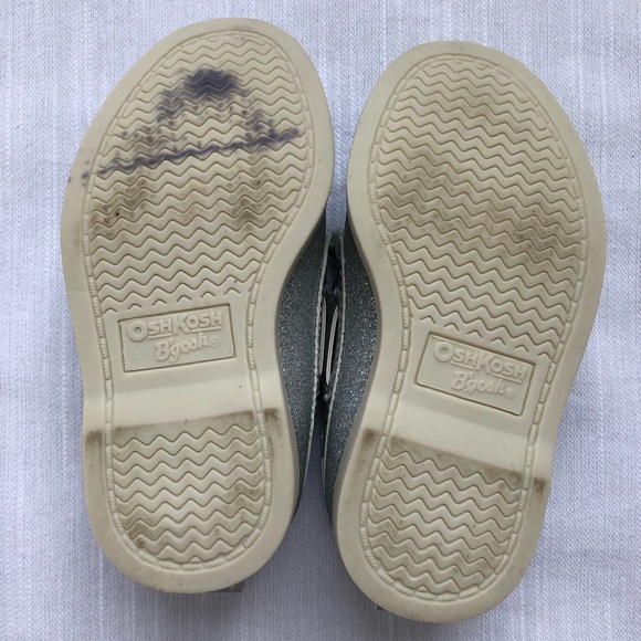 Silver Sparkle Boat Shoes - Picture 4 of 4